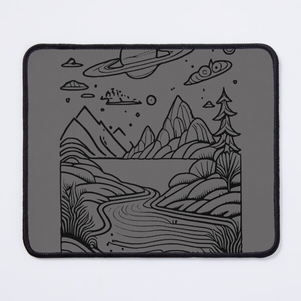 Item preview, Planets and Earthly Landscape designed and sold by Chubuter.