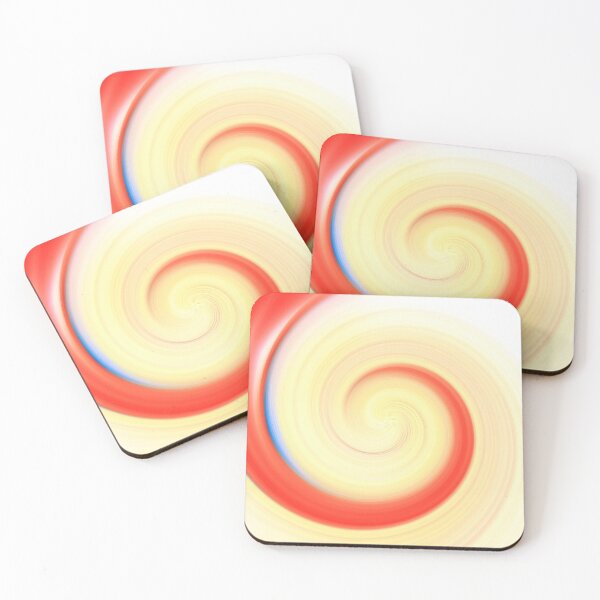 Item preview, Colour Cocaine Kiss Curl Twirl designed and sold by FOLK ART FUSION by heidiannemorris.