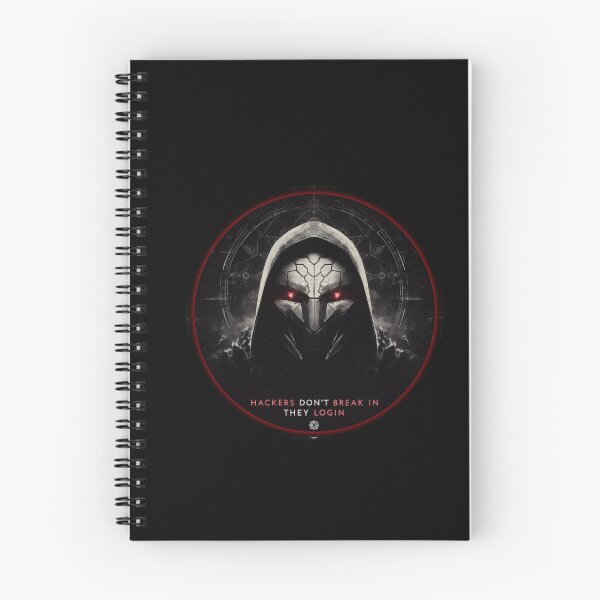 Item preview, Hackers Don't Break In They Login! designed and sold by Gnfree.