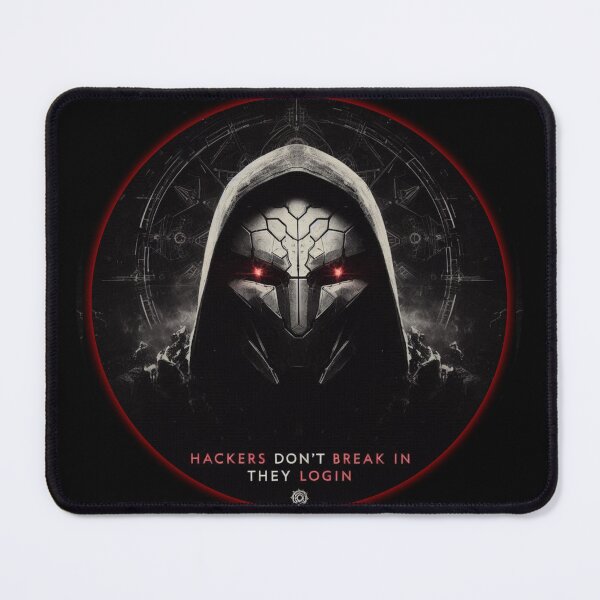 Item preview, Hackers Don't Break In They Login! designed and sold by Gnfree.