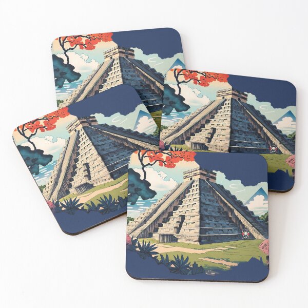 Item preview, Katsushika Hosukai Chichén Itzá of Mexico designed and sold by Jese345.