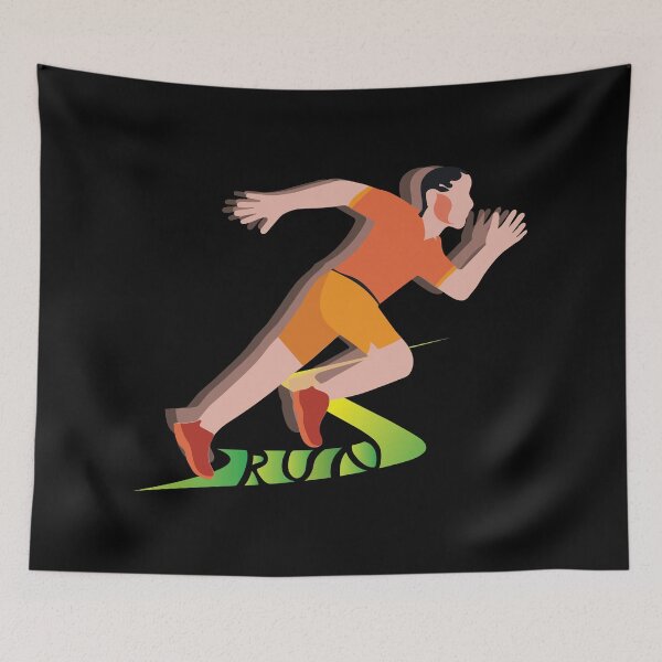 Item preview, Runner illustration: workout inspiration designed and sold by My-Threadesign.