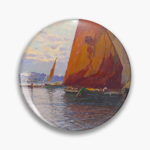 Item preview, Sailor Swift | colorful sailing nautical sailboats and catamarans seascape painting print | by Beppe Ciardi  designed and sold by Jéanpaul  Ferro.