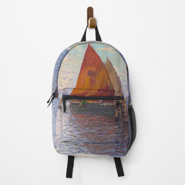 Item preview, Sailor Swift | colorful sailing nautical sailboats and catamarans seascape painting print | by Beppe Ciardi  designed and sold by Jéanpaul  Ferro.