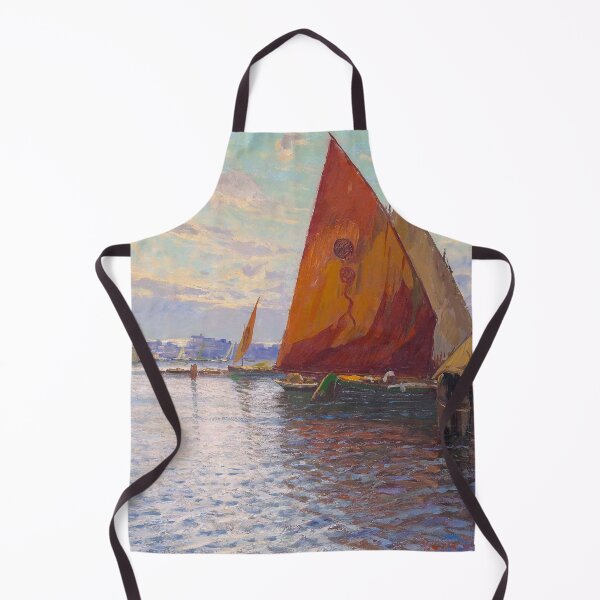 Item preview, Sailor Swift | colorful sailing nautical sailboats and catamarans seascape painting print | by Beppe Ciardi designed and sold by Jéanpaul Ferro.