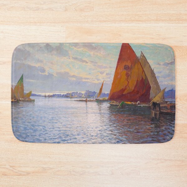 Item preview, Sailor Swift | colorful sailing nautical sailboats and catamarans seascape painting print | by Beppe Ciardi  designed and sold by Jéanpaul  Ferro.