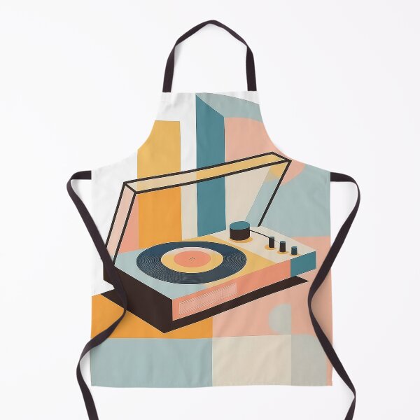 Item preview, Dj Turntable as Bauhaus Style Art designed and sold by OzzFrequency.