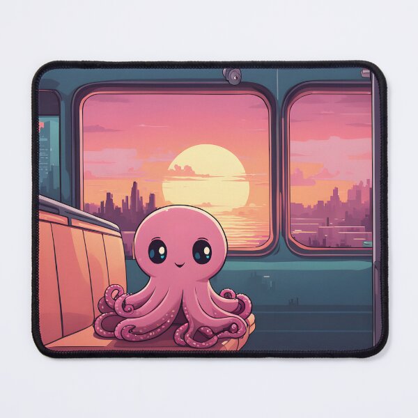 Item preview, Octopus on a Subway Ride designed and sold by ArtsyWishesShop.