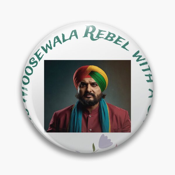 Item preview, Sidhu Moosewala-Rebel with a Cause designed and sold by PrintPopTees.