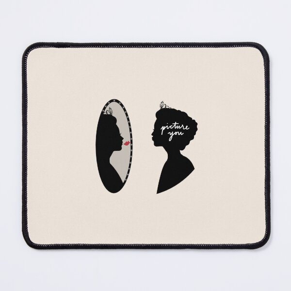 Item preview, Picture You Silhouette Mirror Lipstick Kiss Cursive Lettering designed and sold by aestheticqueen.