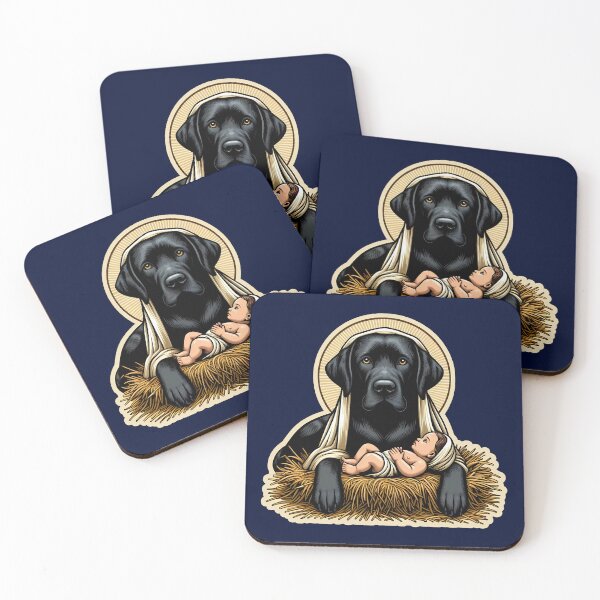 Item preview, Lab Labrador Christmas Xmas manger designed and sold by ThisDress.