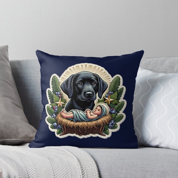 Item preview, Lab Labrador Christmas Xmas manger designed and sold by ThisDress.