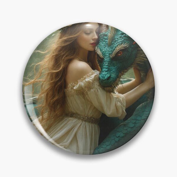 Item preview, girl with dragon designed and sold by redmoon64.