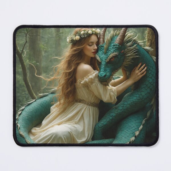 Item preview, girl with dragon designed and sold by redmoon64.