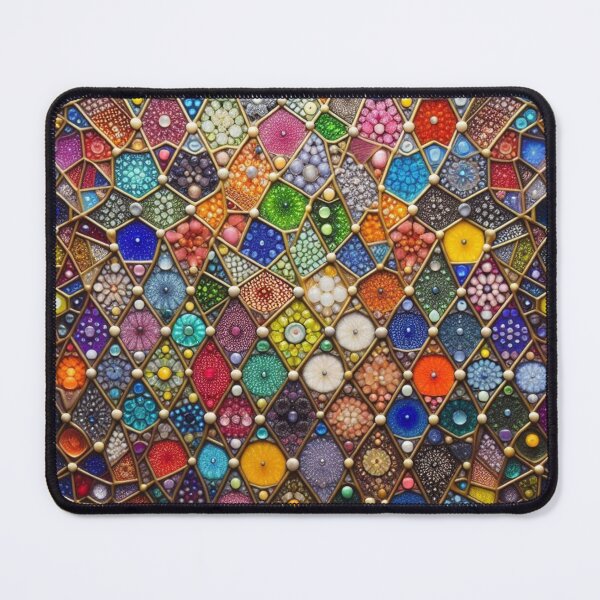 Item preview, Glass Pebble Beach Pattern: Coastal Elegance with a Touch of Luxury designed and sold by Rui Fernandes.