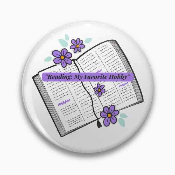 Item preview, Reading: My Favorite Hobby designed and sold by OlyaMolli.