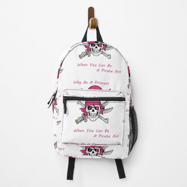 Item preview, Why Be A Princess When You Can Be A Pirate Girl designed and sold by RedCircleArt.