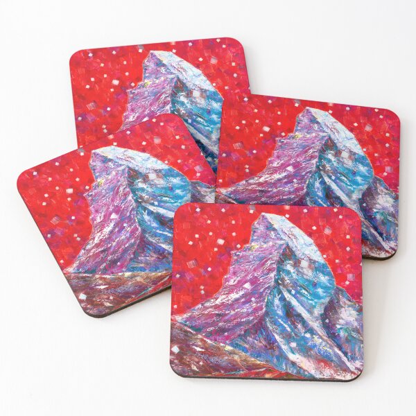 Item preview, Matterhorn Under The Red Sky designed and sold by Natalia_Shchip.
