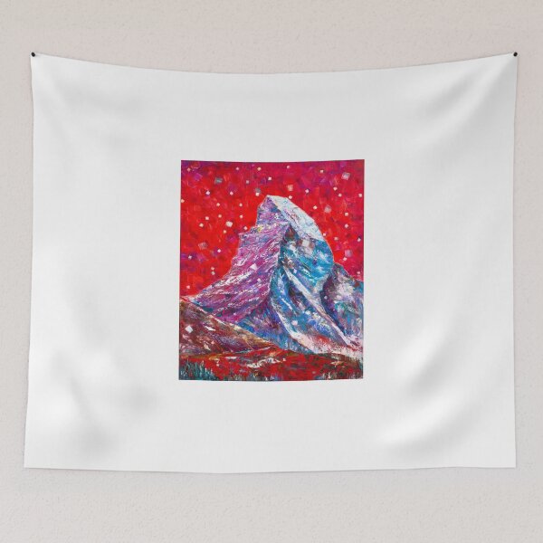 Item preview, Matterhorn Under The Red Sky designed and sold by Natalia_Shchip.