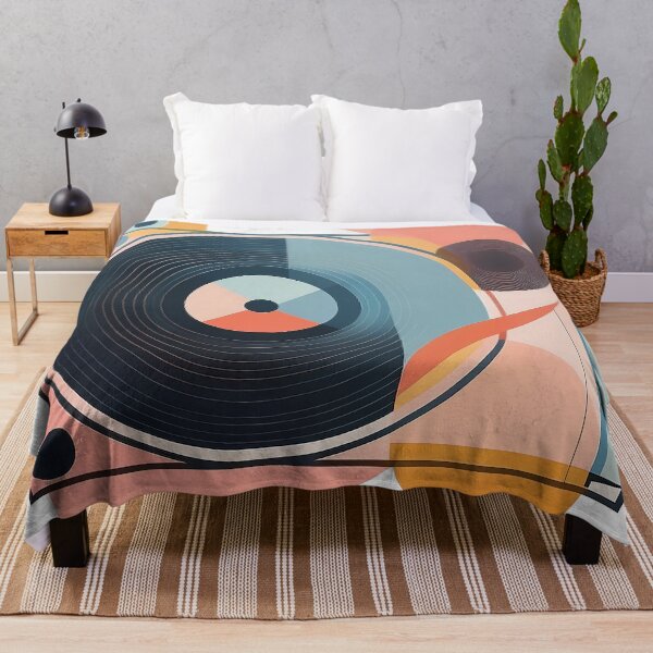 Item preview, Dj Turntable As Bauhaus Style Art  designed and sold by OzzFrequency.
