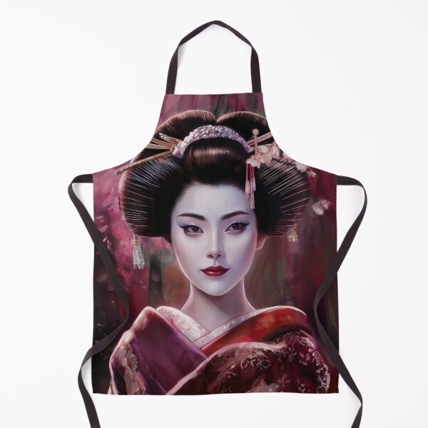 Item preview, Geisha with Flowers designed and sold by karsad.