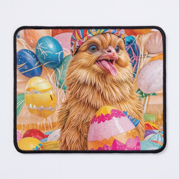 Item preview, Easter Egger Chicken with colorful eggs designed and sold by xsorbik.