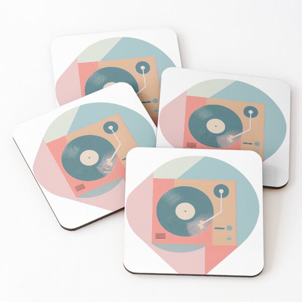 Item preview, Dj Turntable As Bauhaus Style Art  designed and sold by OzzFrequency.