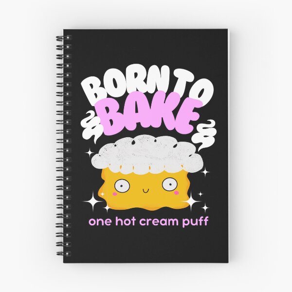 Artikelvorschau, Backen Liebe süße Kawaii Windbeutel entworfen und verkauft von Renata illustrata.