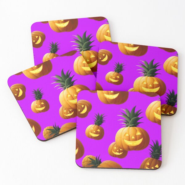 Item preview, Pineapple Jack O Lantern Pattern | Purple designed and sold by JLEmporium.