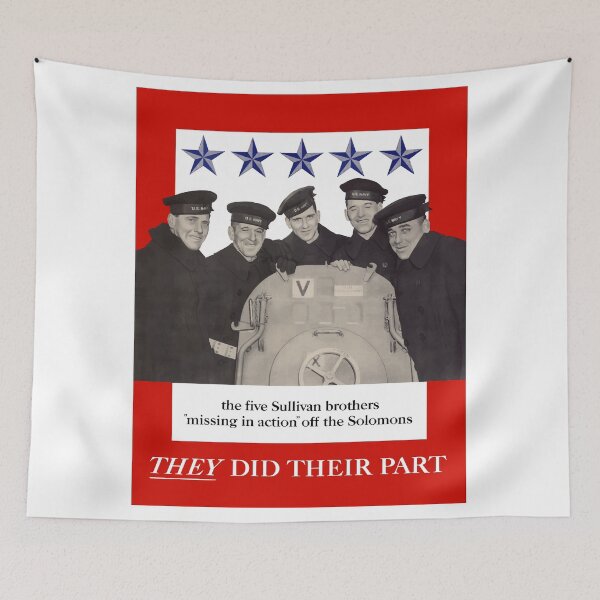 Item preview, The Sullivan Brothers - They Did Their Part designed and sold by warishellstore.