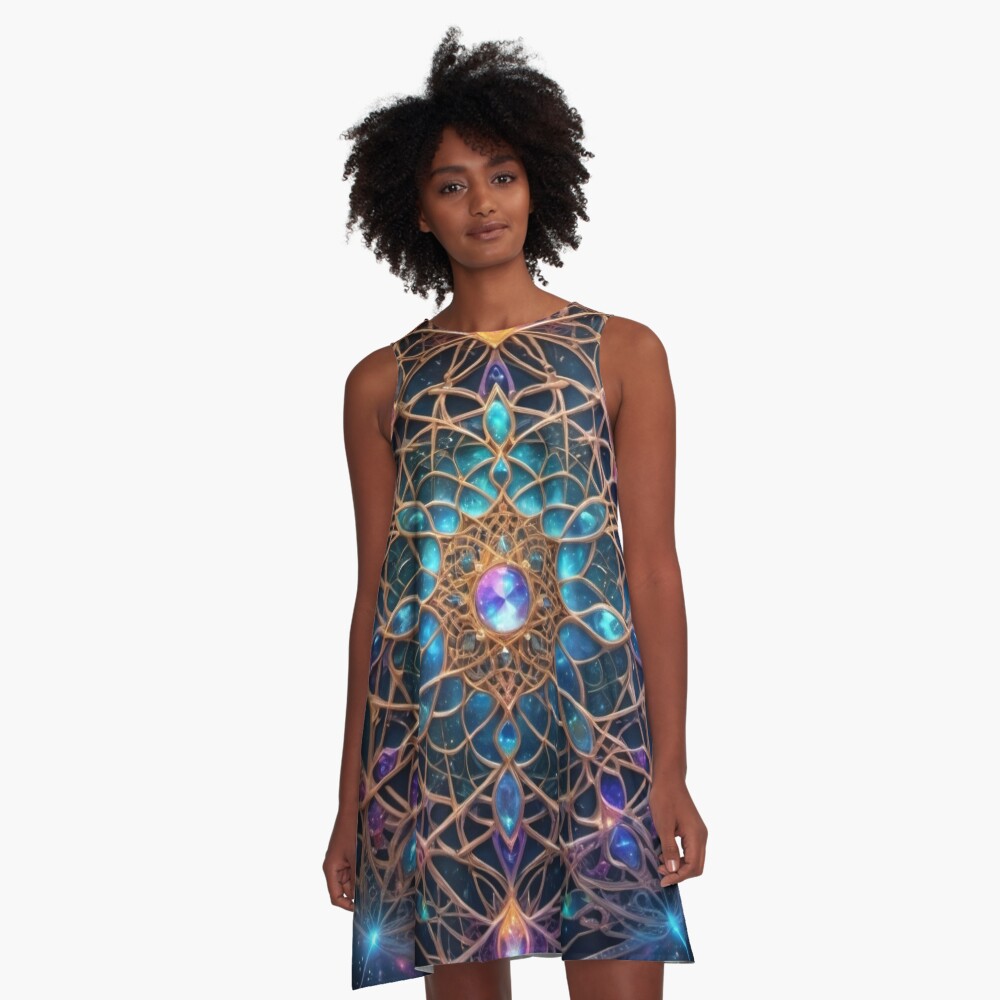 Item preview, A-Line Dress designed and sold by eXtraHumans.