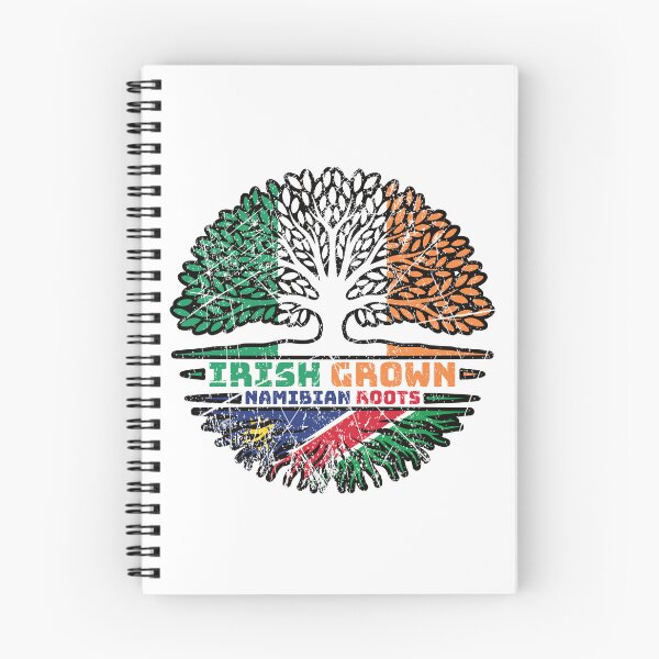 Item preview, Namibia Namibian Irish Ireland Tree Roots Flag designed and sold by FlagX.