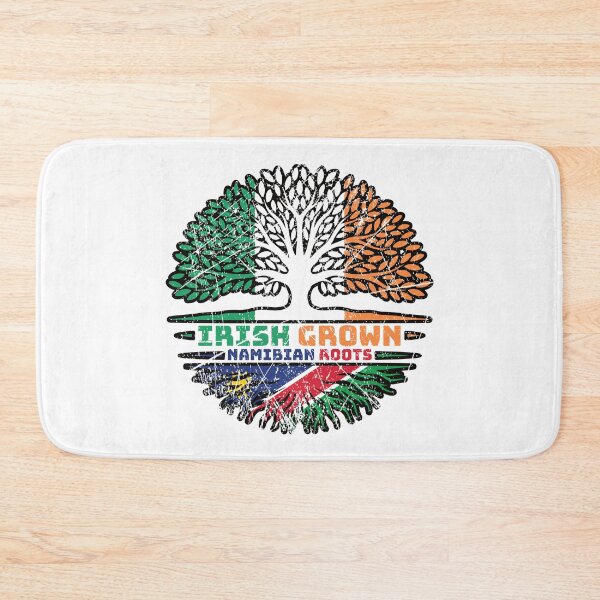 Item preview, Namibia Namibian Irish Ireland Tree Roots Flag designed and sold by FlagX.