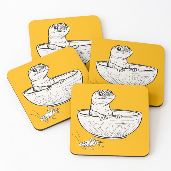Item preview, Hungry Lizard Got Diner Cirickets Diet designed and sold by BeataY6Art.