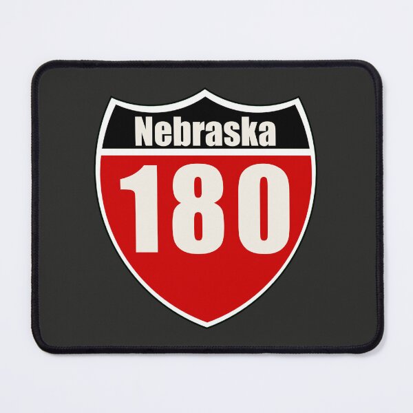 Item preview, Nebraska Interstate Sign 180 designed and sold by Lartheviking.