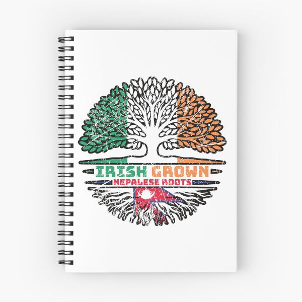 Item preview, Nepal Nepalese Irish Ireland Tree Roots Flag designed and sold by FlagX.