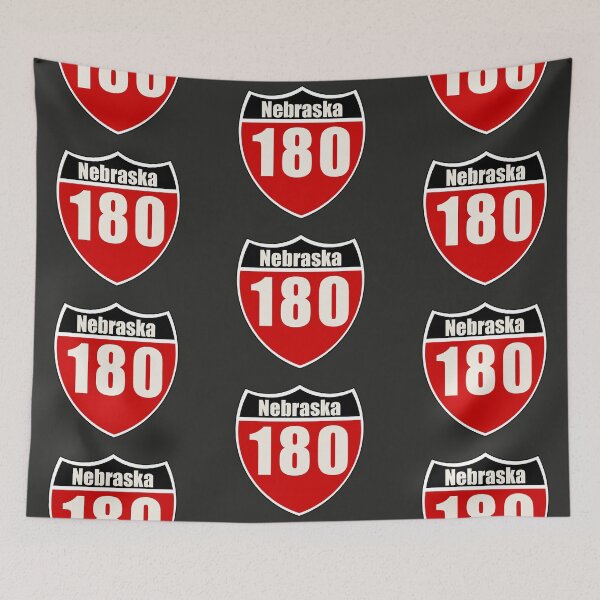 Item preview, Nebraska Interstate Sign 180 designed and sold by Lartheviking.