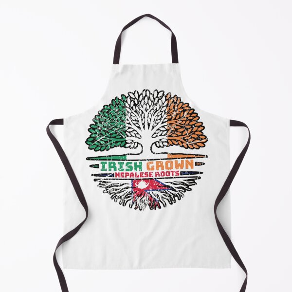 Item preview, Nepal Nepalese Irish Ireland Tree Roots Flag designed and sold by FlagX.