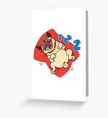 MOOTOO ZZZ Greeting Card