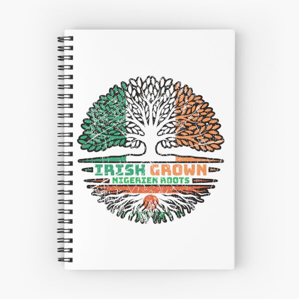 Item preview, Niger Nigerien Irish Ireland Tree Roots Flag designed and sold by FlagX.