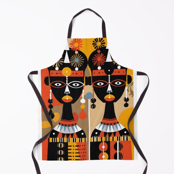 Item preview, Abstract African Art with Bold Colors and Patterns designed and sold by Artessie.