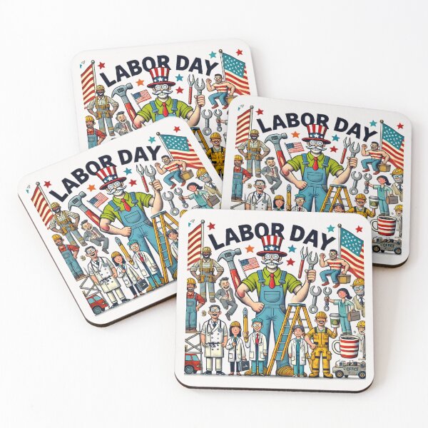 Item preview, Joyful Labor Day: Smiling Everyday Heroes designed and sold by By:MarcinK.