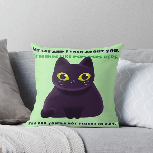 Item preview, My cat and I talk about you designed and sold by jhmakerofthings.