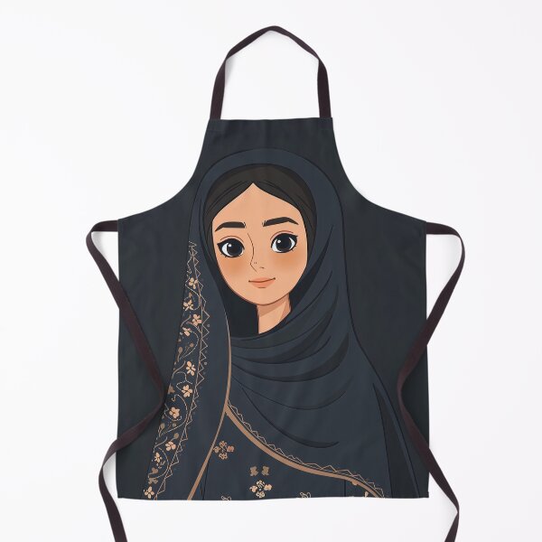 Item preview, Azerbaijani woman | Anime style designed and sold by ComicsFactory.