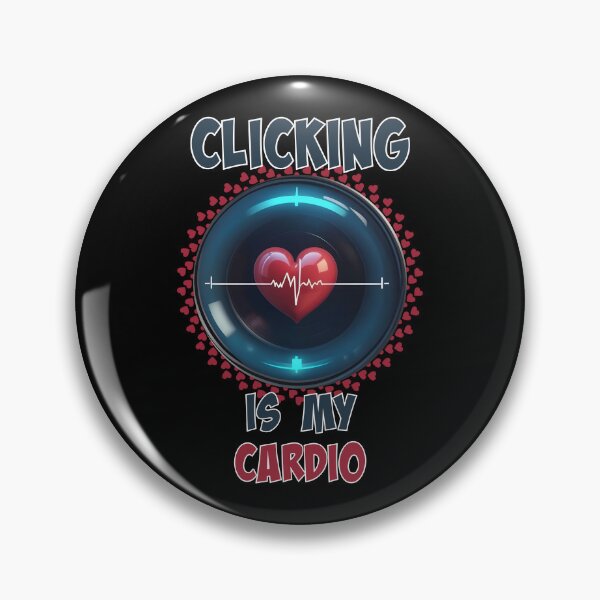 Item preview, Clicking is my cardio - Photography designed and sold by PhotoGros-4U.
