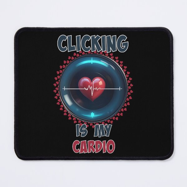 Item preview, Clicking is my cardio - Photography designed and sold by PhotoGros-4U.