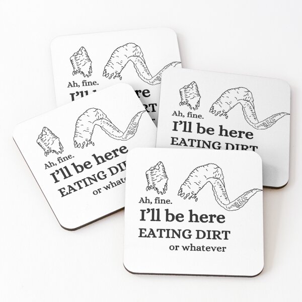Item preview, Karlach eating dirt quote designed and sold by DangerousDesign.