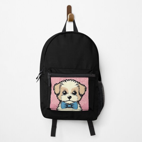 Item preview, Cute Puppy with Bow Tie Pop Art Style designed and sold by artofuniverse.