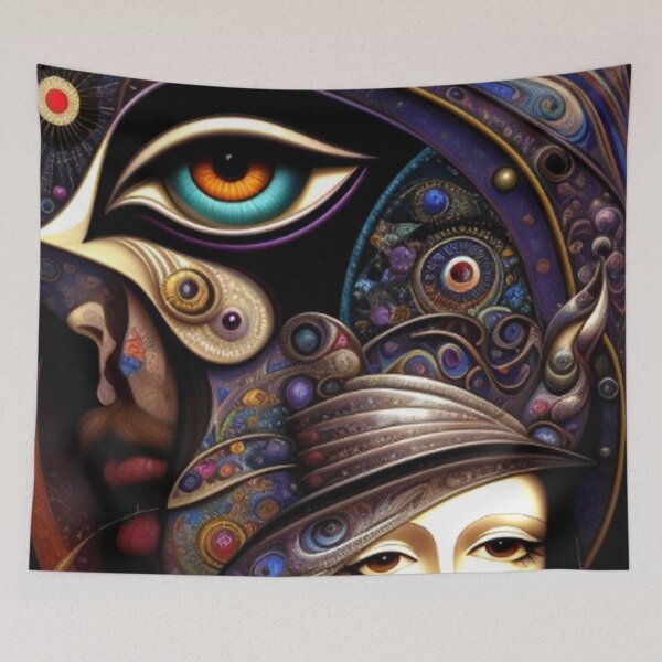 Item preview,  Abstract One Eye Art  designed and sold by TheDarkWardrobe.