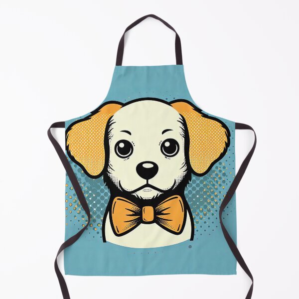 Item preview, Cute Puppy with Bow Tie Pop Art Style designed and sold by artofuniverse.